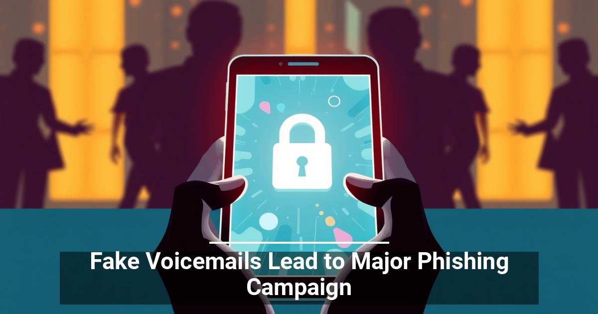 Fake Voicemails Lead to Major Phishing Campaign